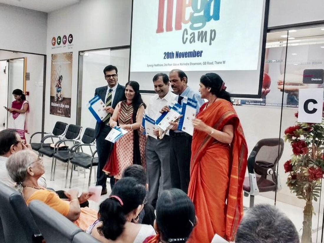 Audience at a Synergy Mega Health Camp